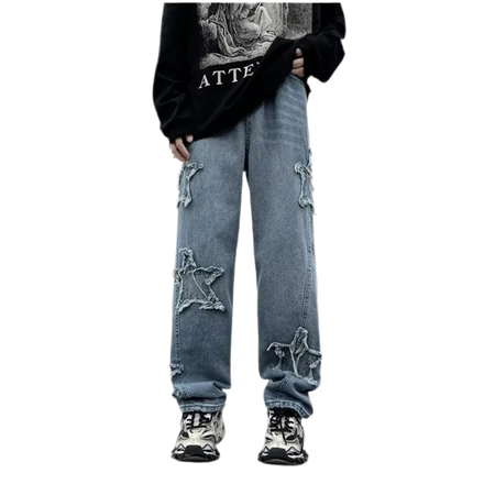 “Star-Stitch” Jeans