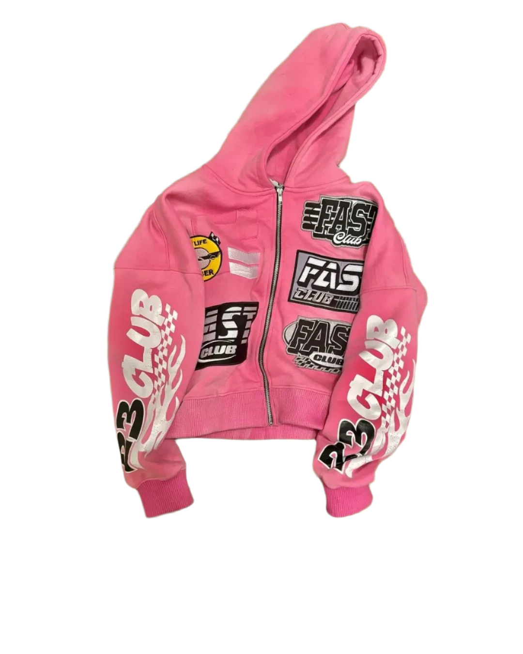 "Fast Club" Zip Up